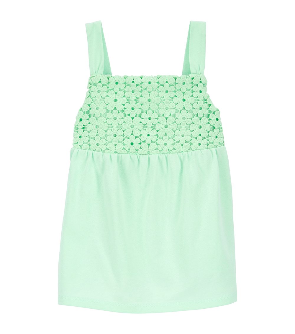 Carter's Sleeveless Crochet Top