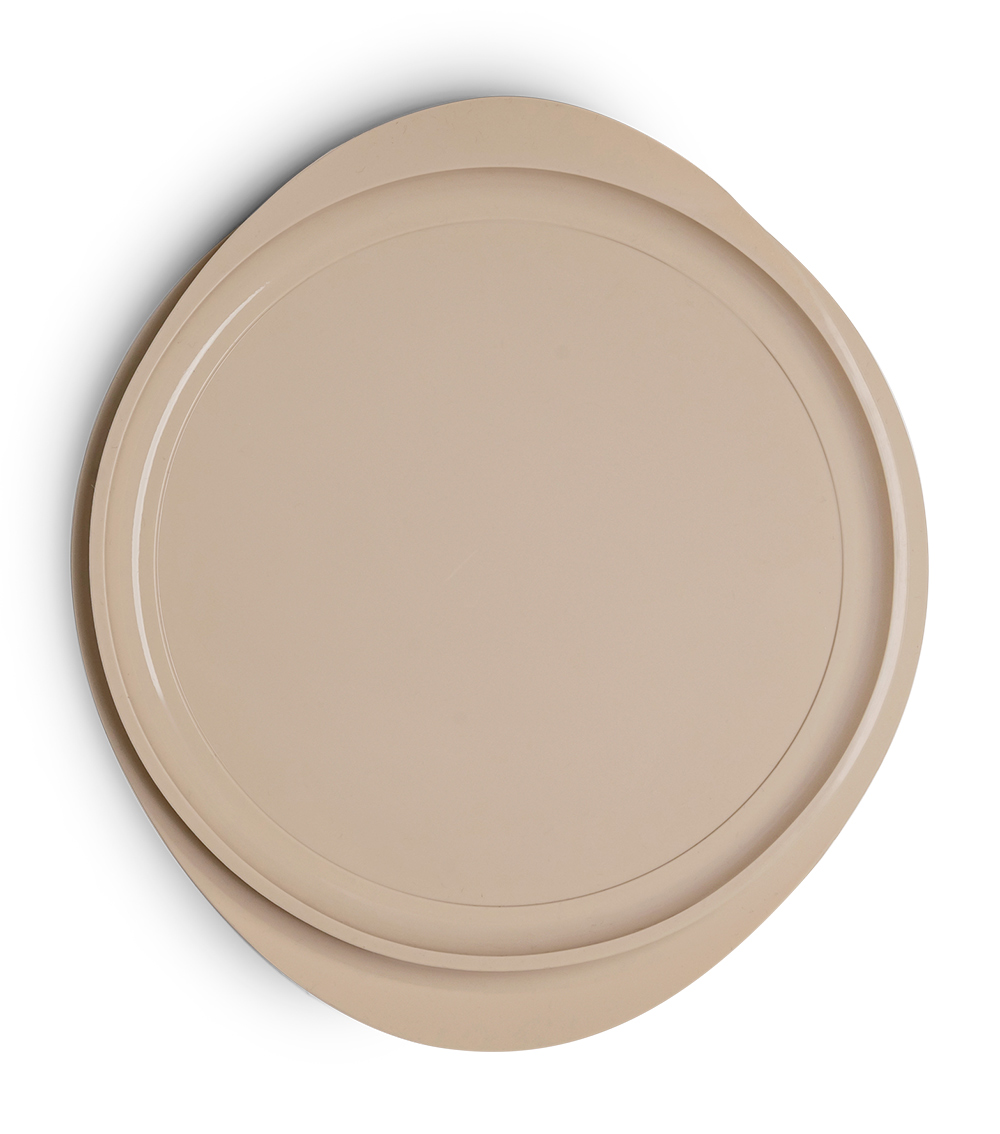 CITRON Suction Silicone Plate - Beige