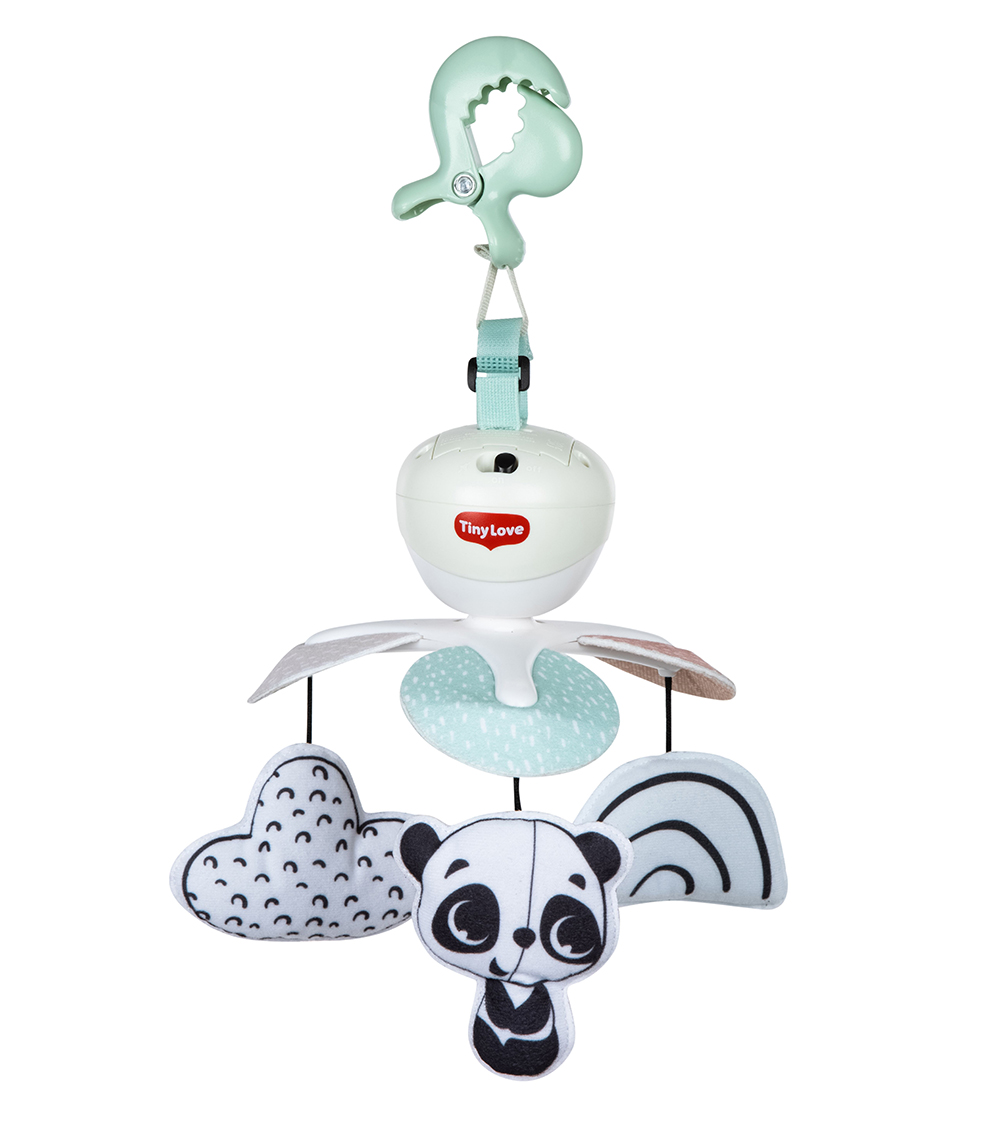 TINYLOVE Take Along Mobile Decor - Black and White