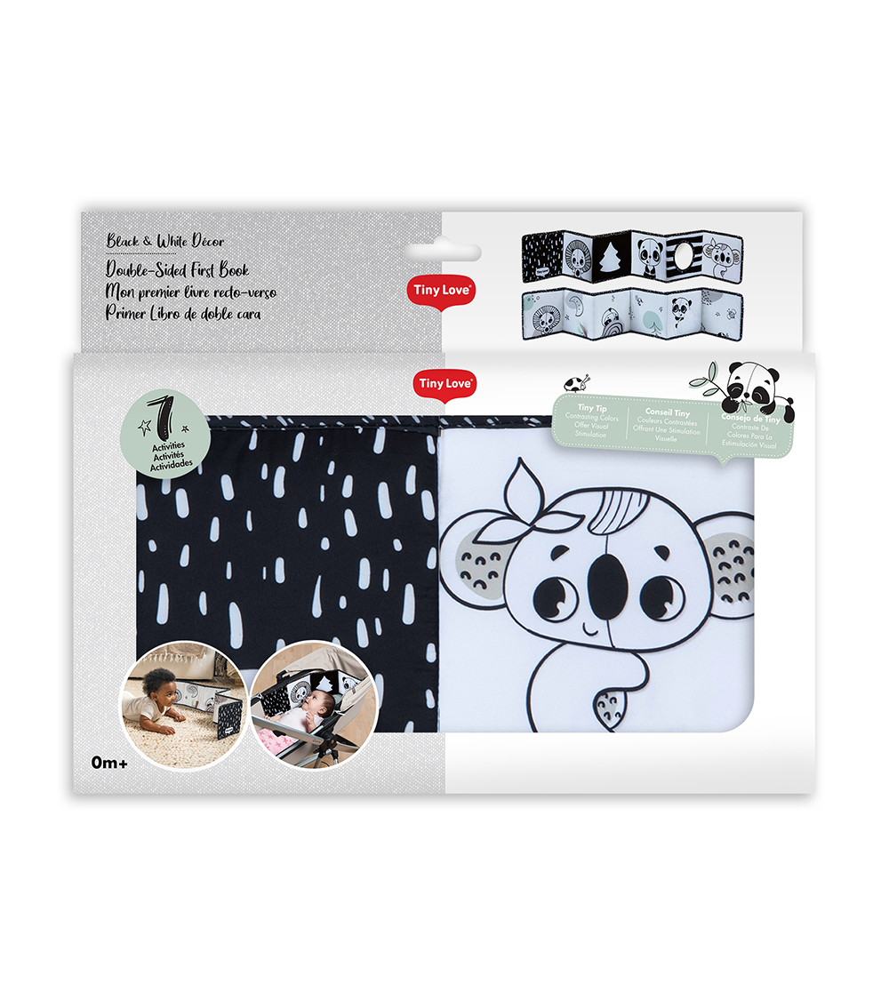 TINYLOVE Double-Sided Book - Black and White