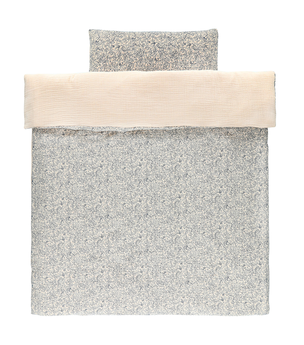 TRIXIE Cot Duvet Cover - Lovely Leaves