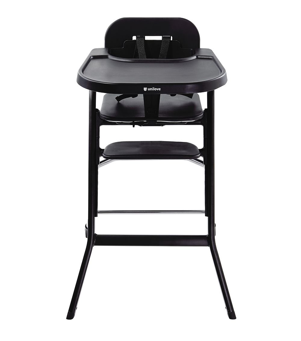 UNILOVE Grow With Me Highchair - Truffle Black
