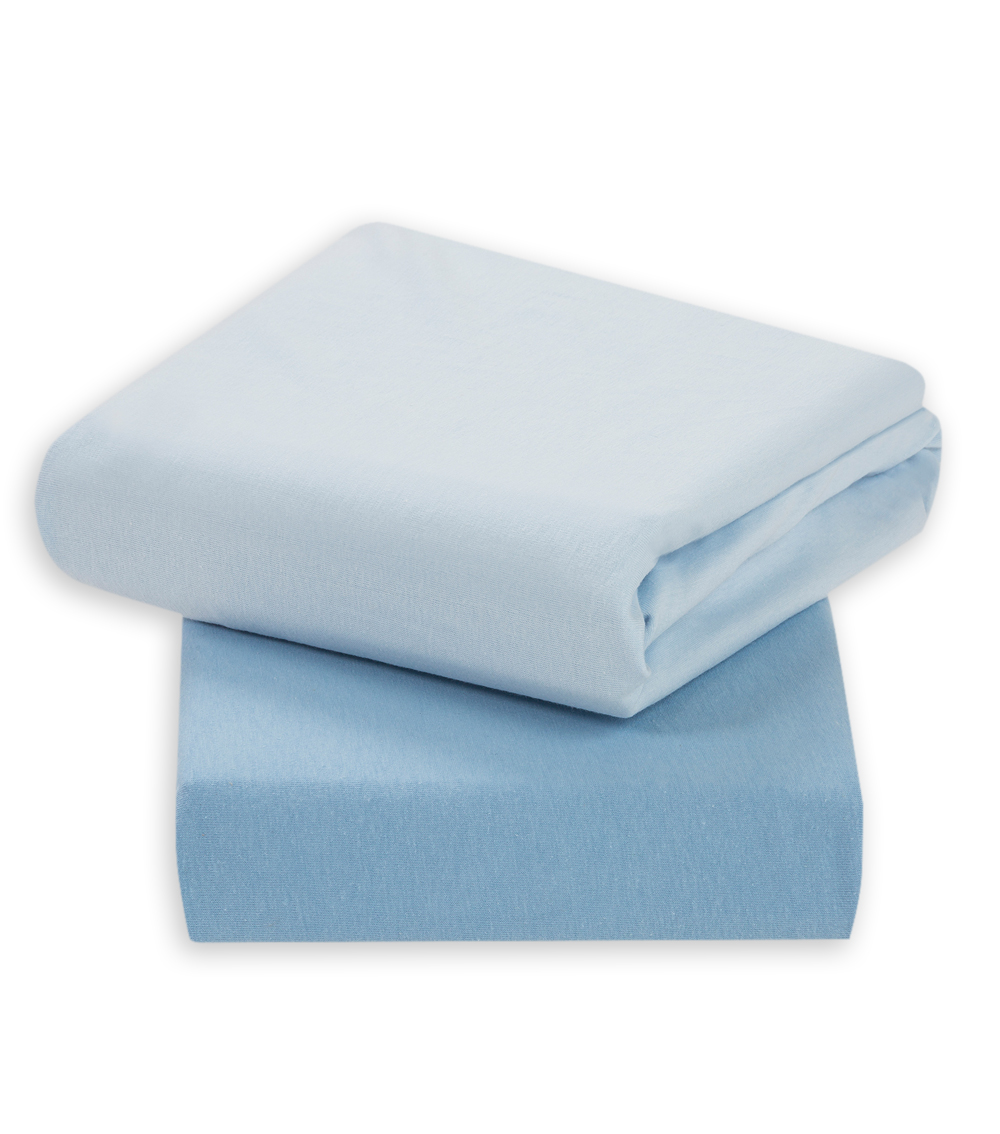 CLEVAMAMA Jersey Cotton Fitted Sheets - Cot