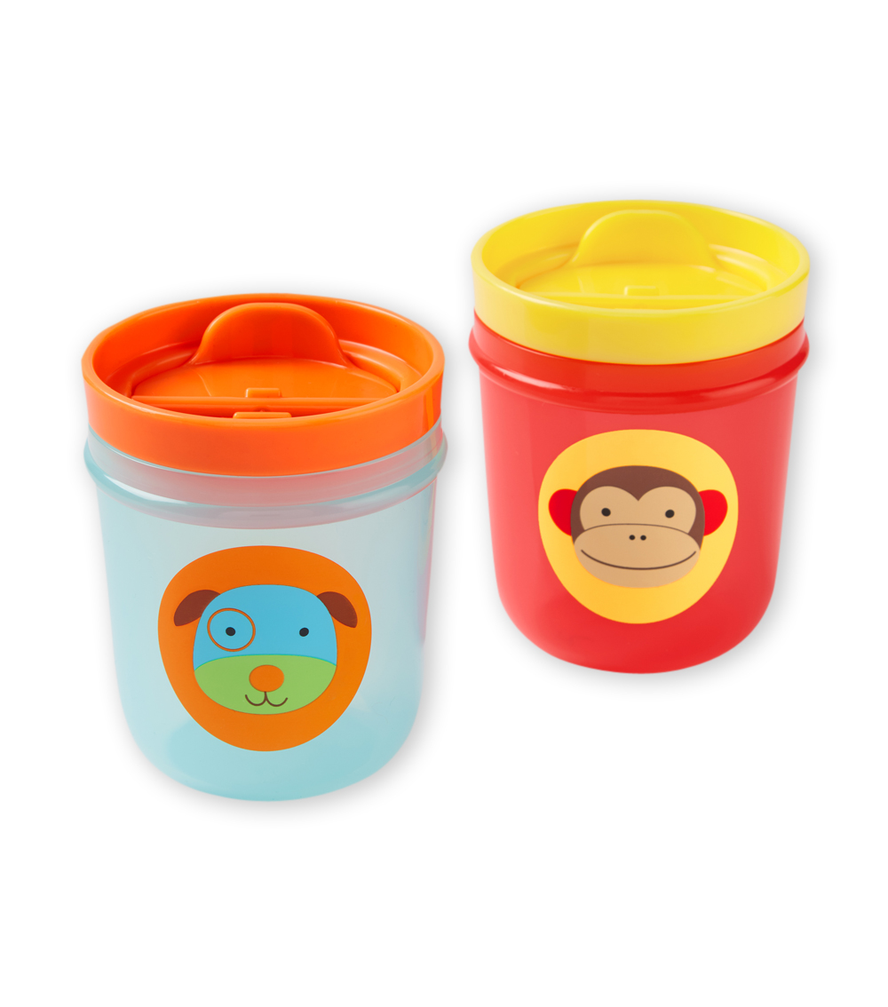 SKIP HOP Zoo Tumbler Cup Monkey/Dog