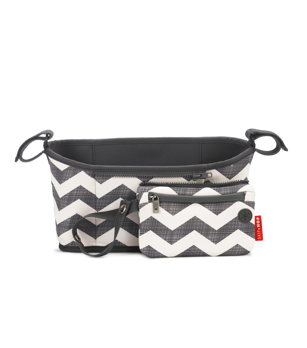 SKIP HOP Grab & Go Stroller Organizer Chevron