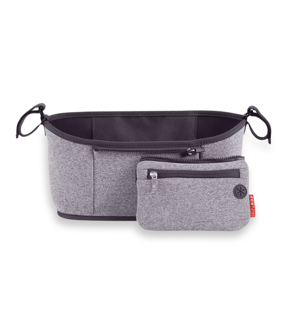SKIP HOP Grab & Go Stroller Organizer Heather Grey