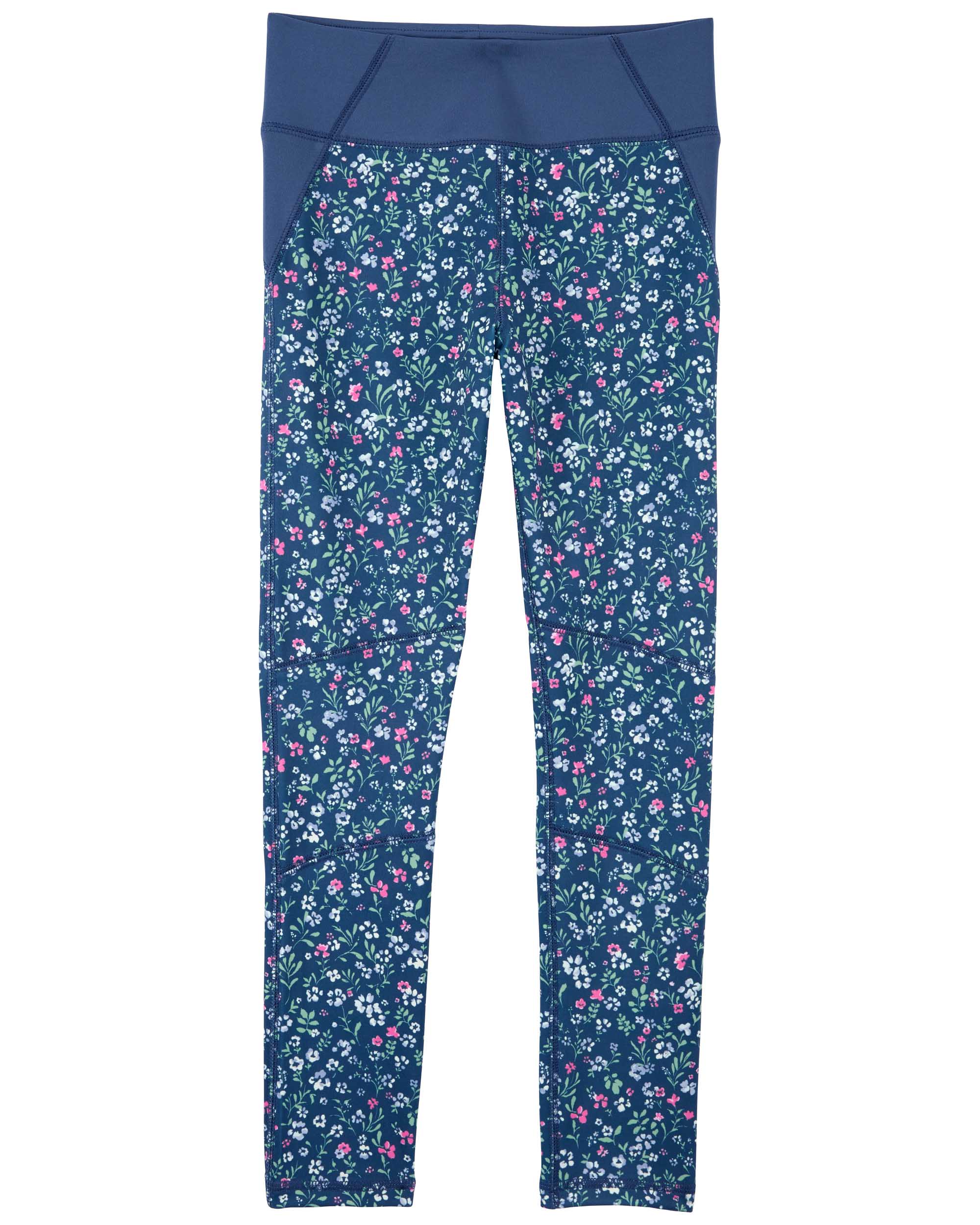OSHKOSH  Floral Printed Elastic Waist Leggings
