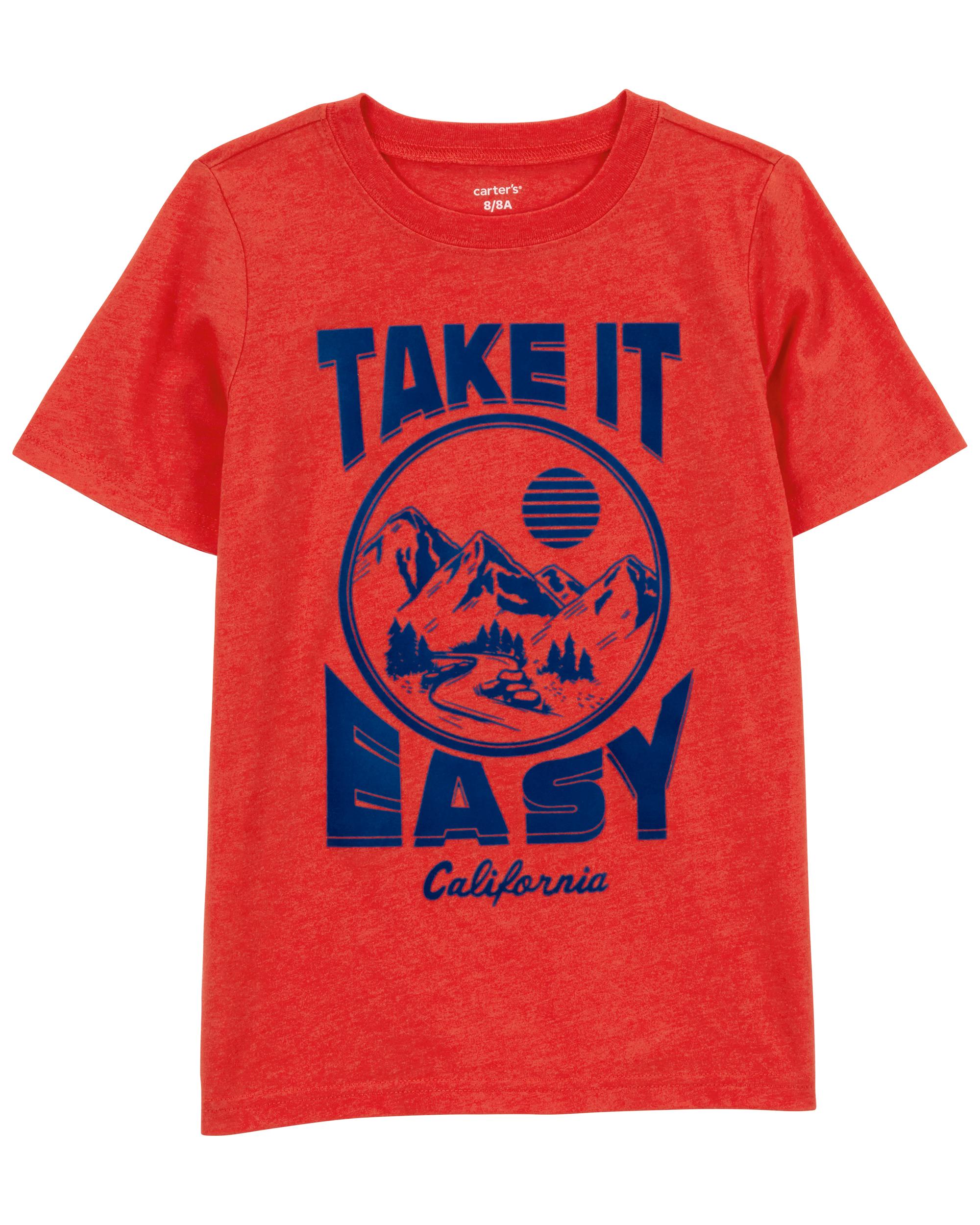 Carter's Take It Easy Printed Tee