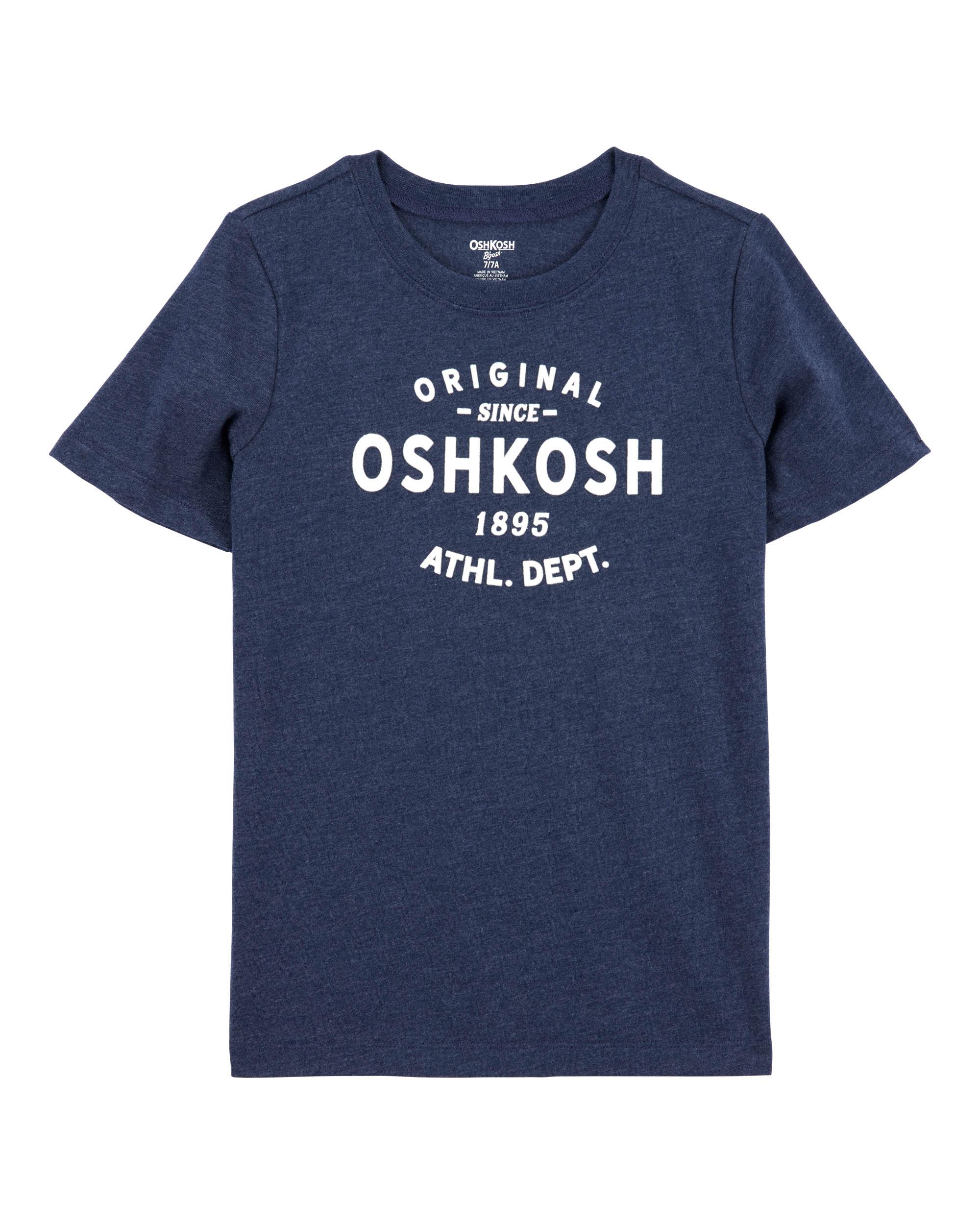 OSHKOSH Logo Print Kids Jersey T-Shirt