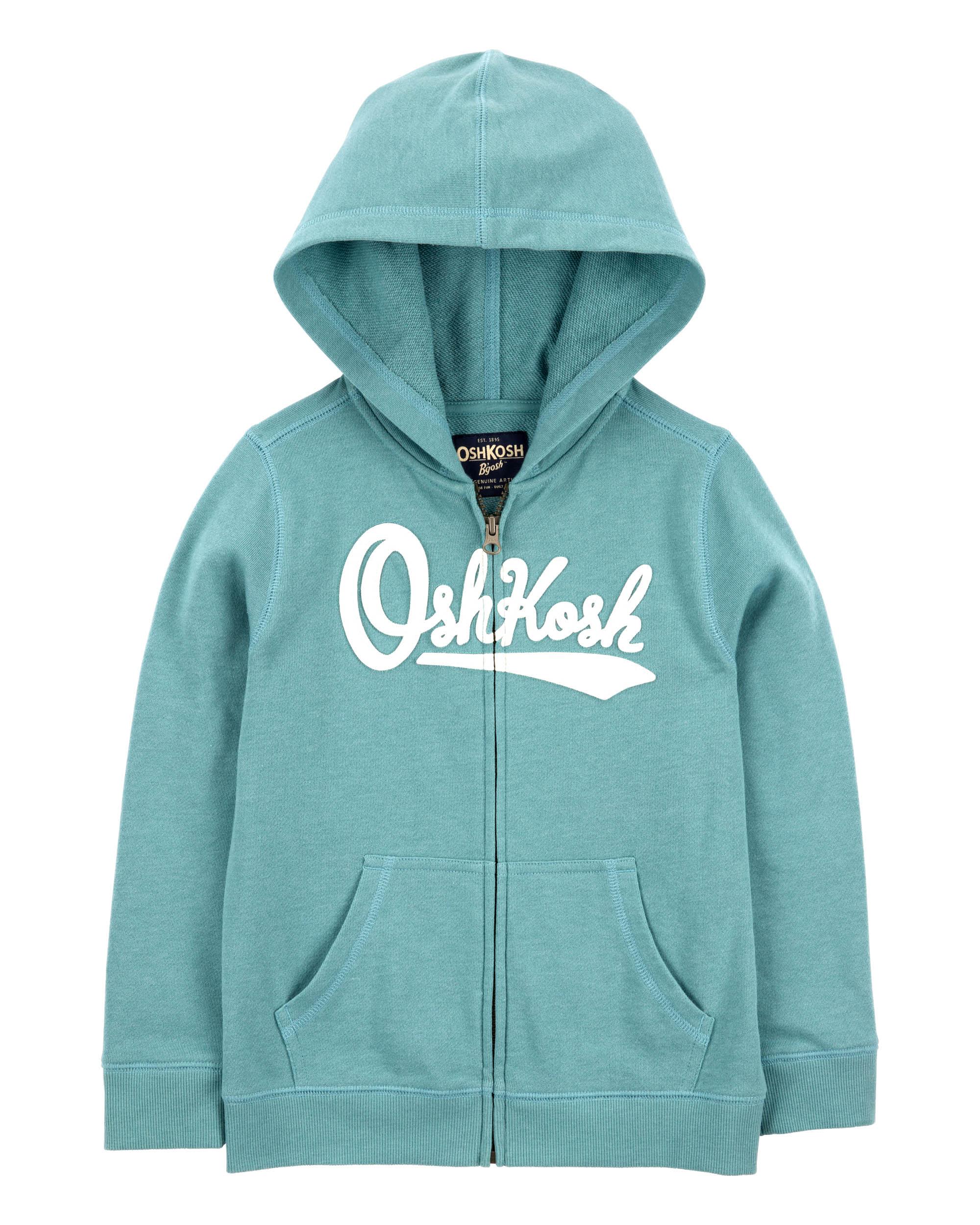 Carter's OSHKOSH Logo Printed Long-Sleeve Hoodie