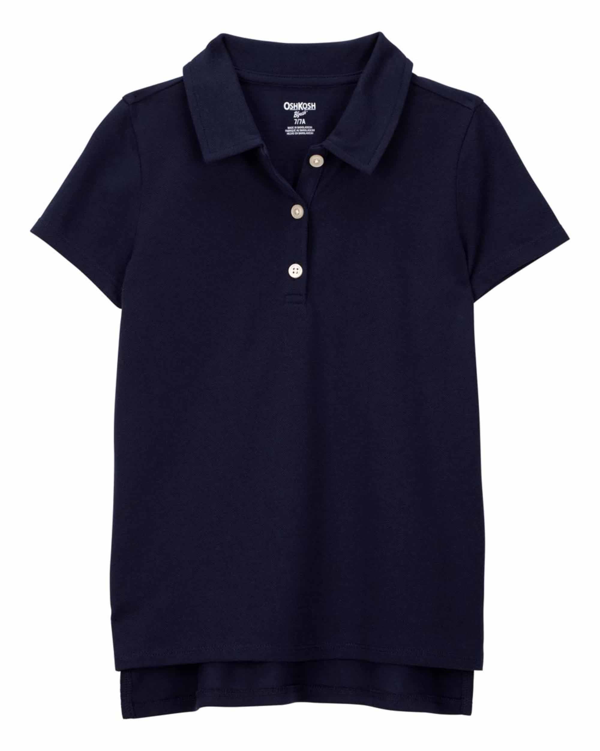 Carter's Polo Button T-Shirt - Navy