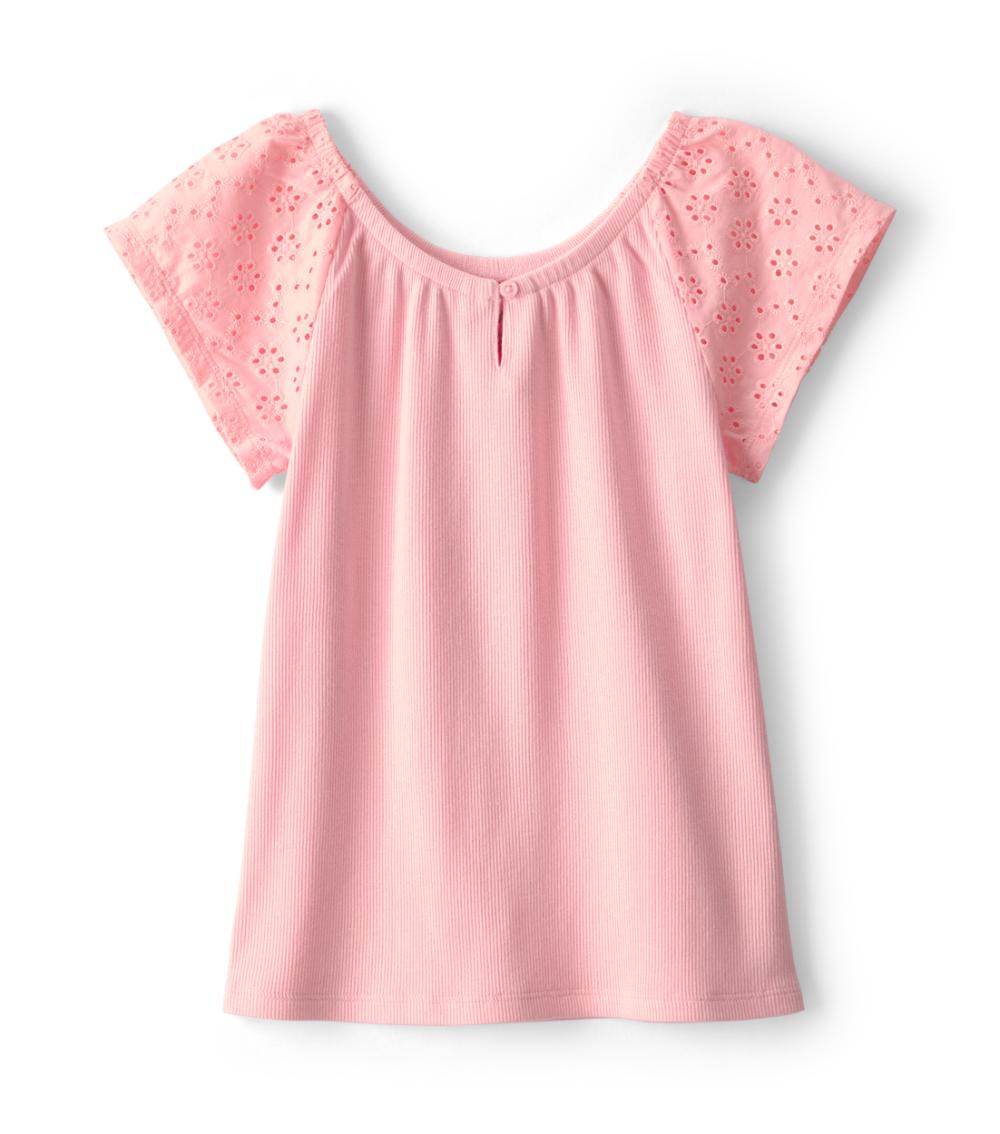 Carter's Toddler Girls Eyelet Top - Pink