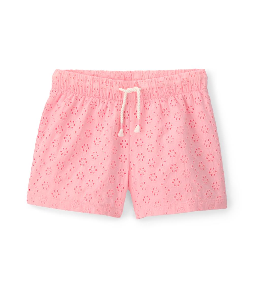 Carter's Toddler Girls Eyelet Shorts - Pink