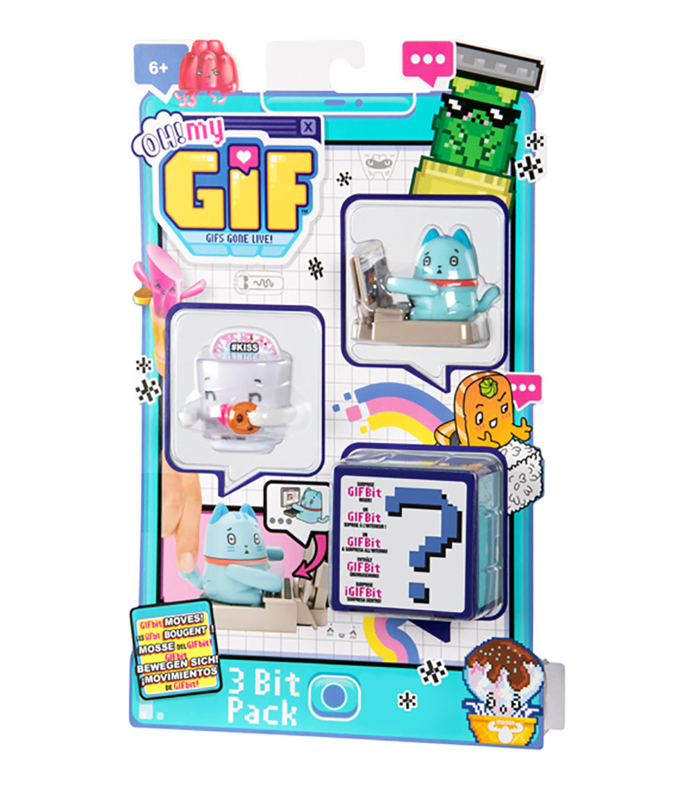 OH MY GIF S1 W1 3 Bit Pack Toy
