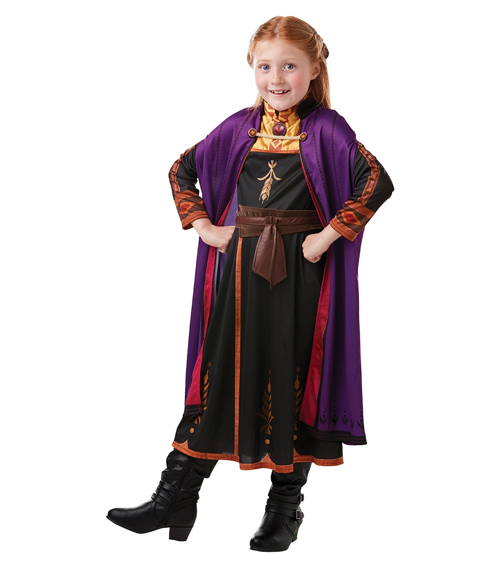 RUBIES Frozen 2-Anna Travel Dress Classic Halloween Costume Toy