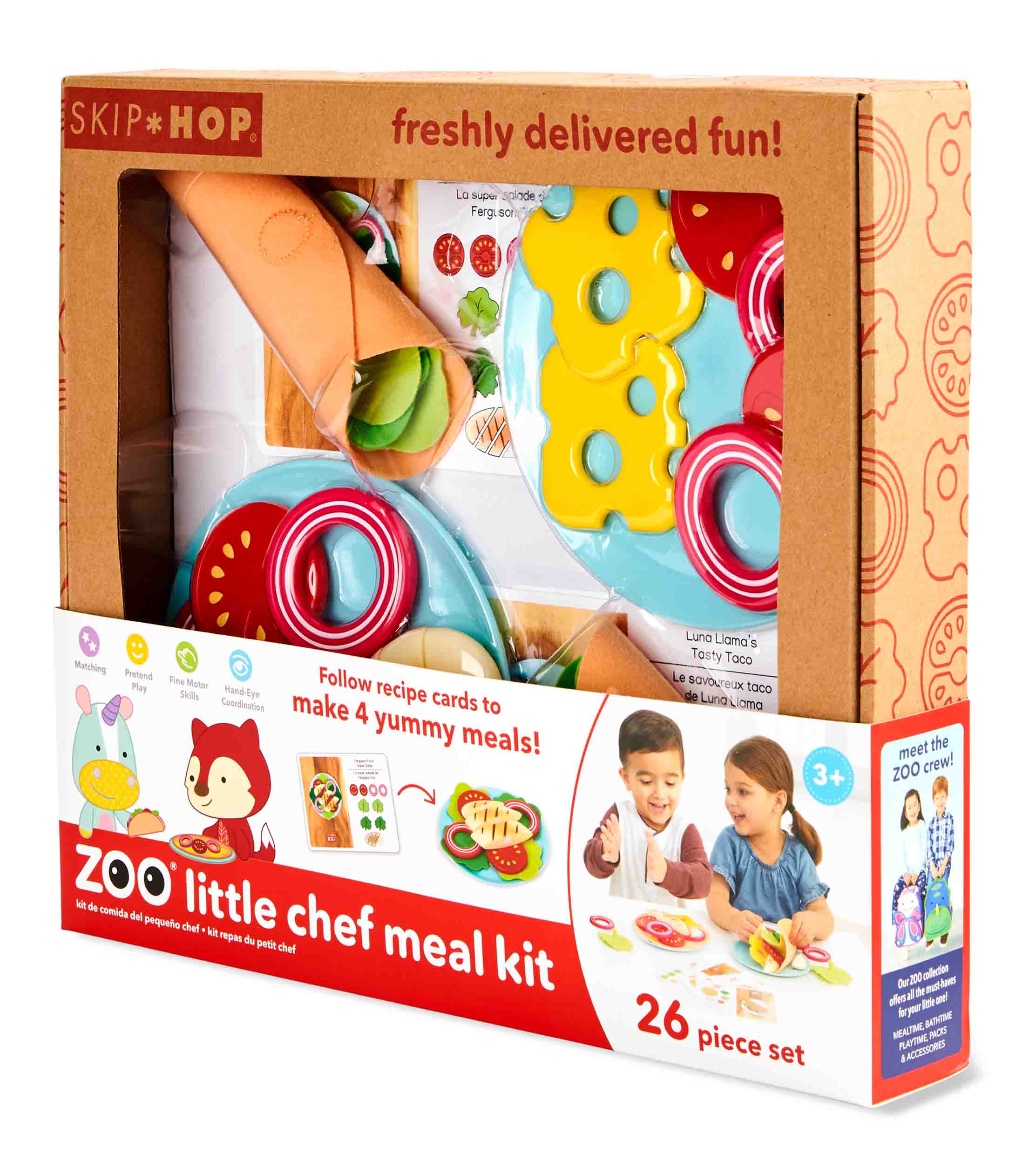 SKIP HOP Zoo Little Chef Meal Kit Toy