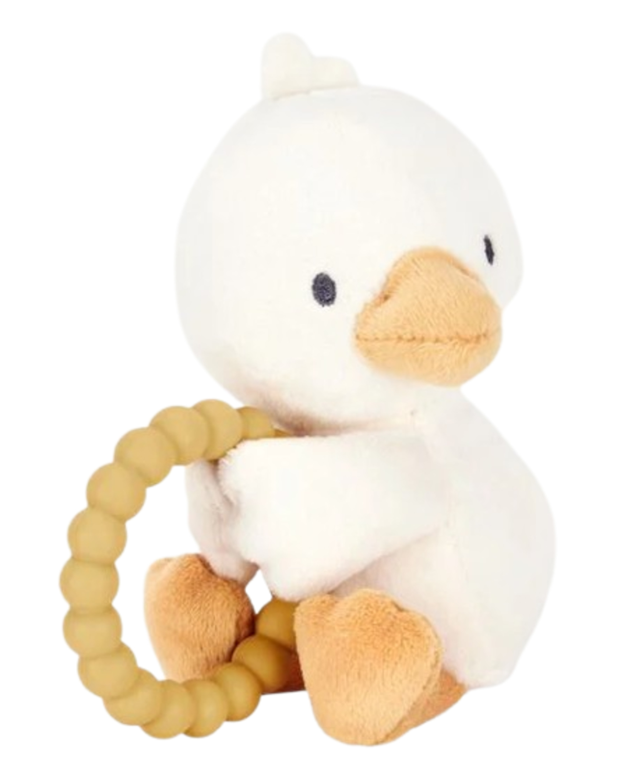 Carter's Silicone Teether Chick Rattle ,Multicolor (0-12 months)