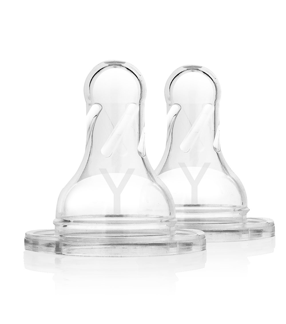 DR. BROWN'S Y-Cut Silicone Narrow Options Nipple
