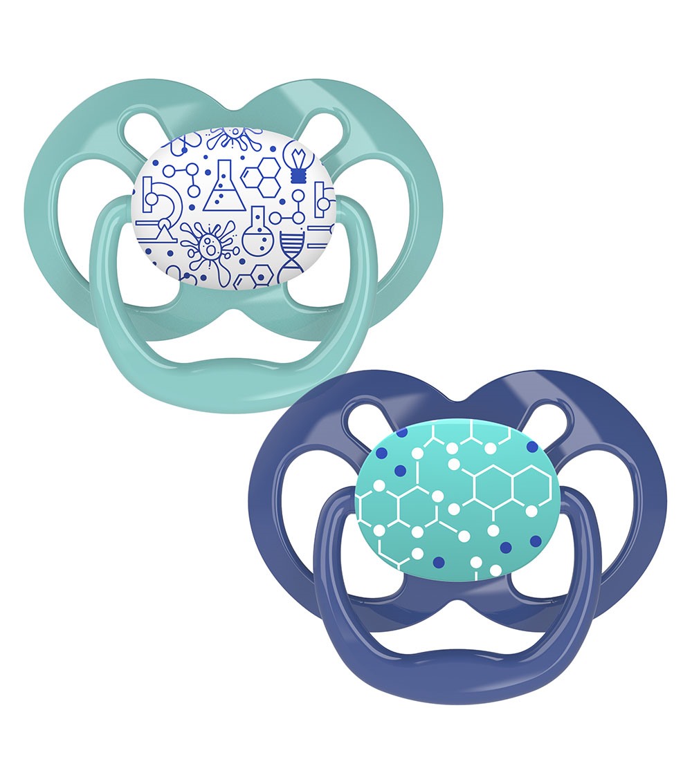 DR. BROWN'S Advantage Pacifier Stage 2 Blue Chemistry