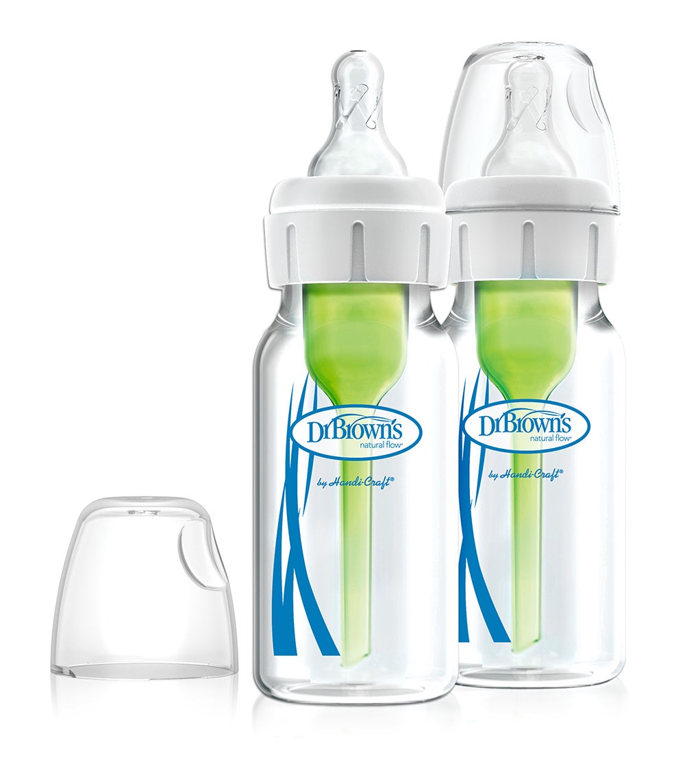 DR. BROWN'S 4 Oz/120 ML Glass Narrow Options Bottle
