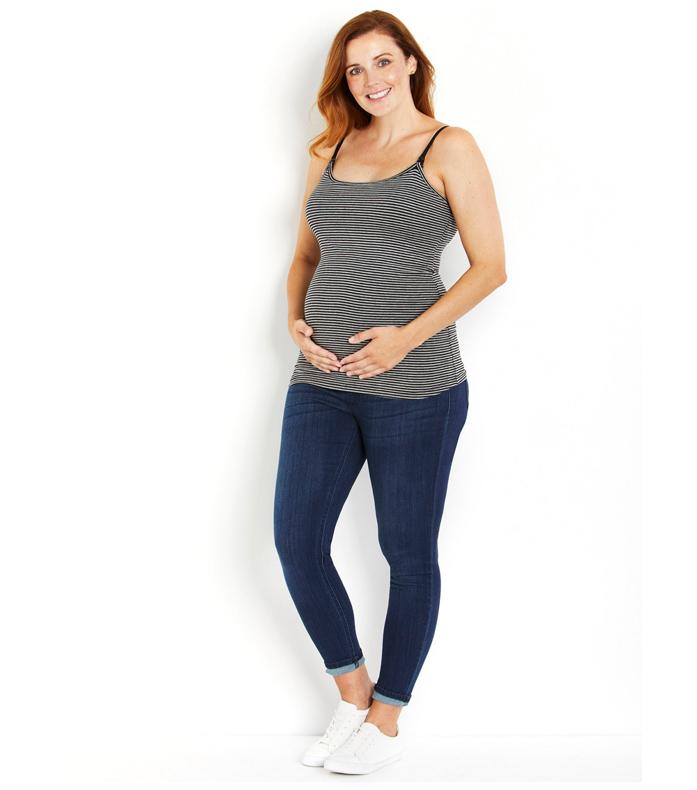 MOTHERHOOD MATERNITY Clip Down Nursing Cami
