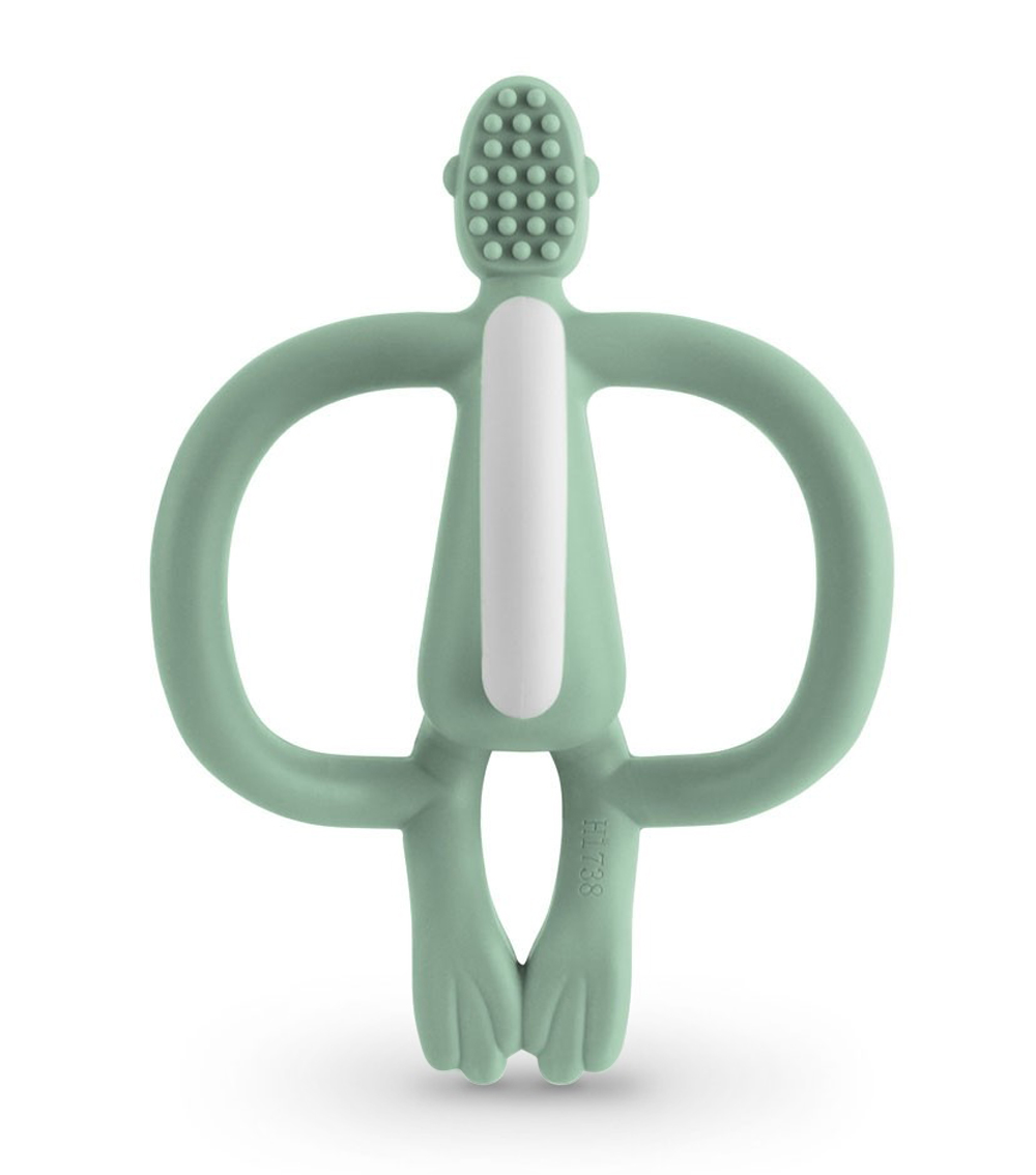 MATCHSTICK MONKEY Original Teething Toy - Mint Green