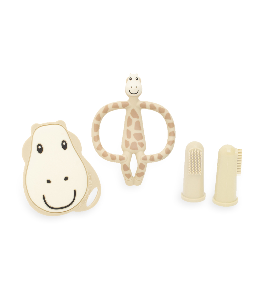 MATCHSTICK MONKEY Matchstick Monkey Teething Starter Set - Gigi Giraffe