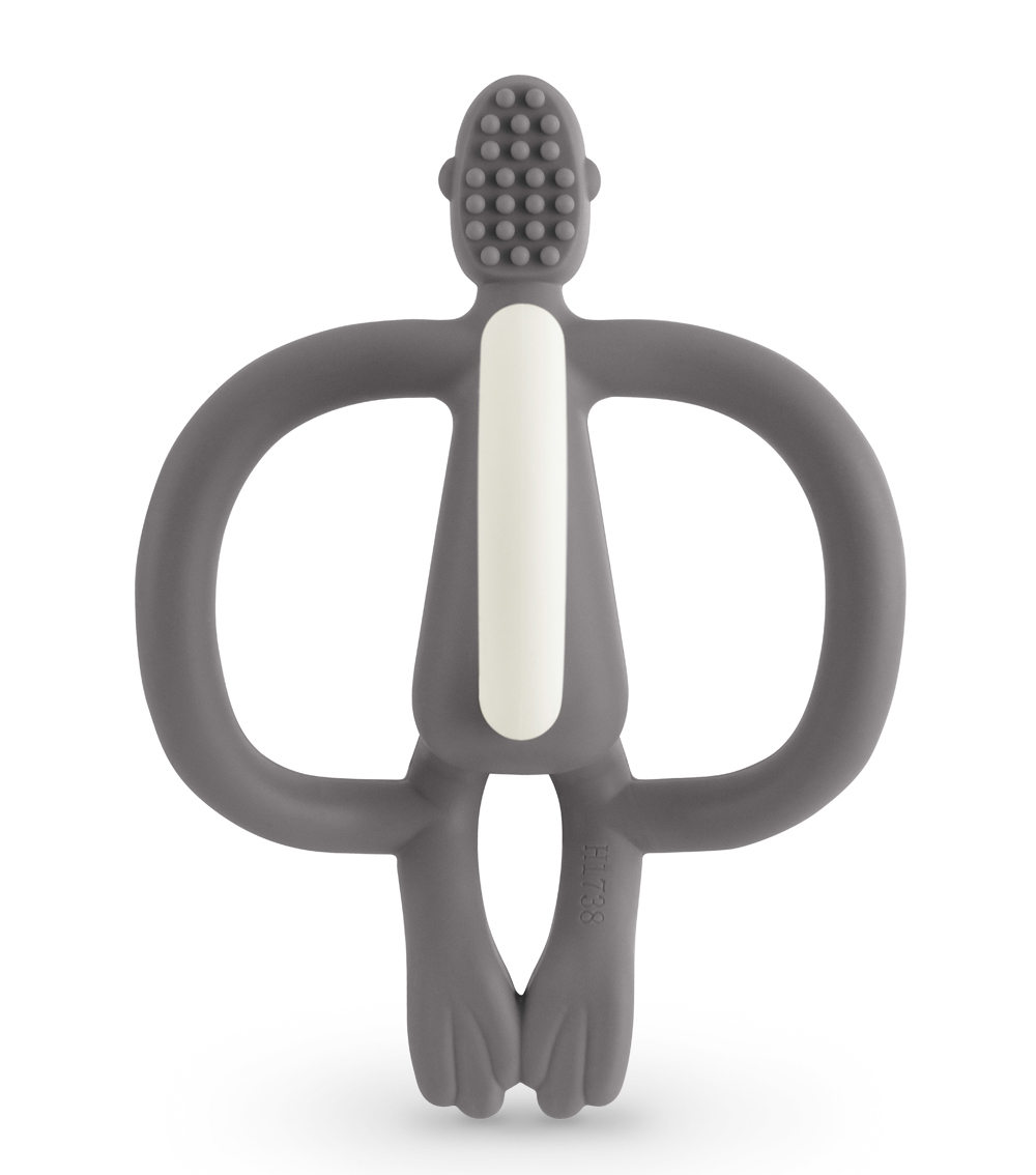 MATCHSTICK MONKEY Original Teething Toy - Grey