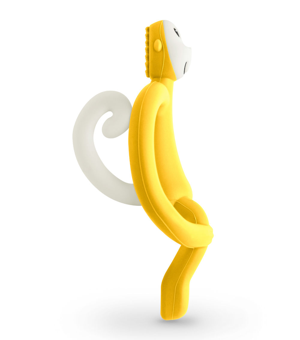 MATCHSTICK MONKEY Original Teething Toy - Yellow