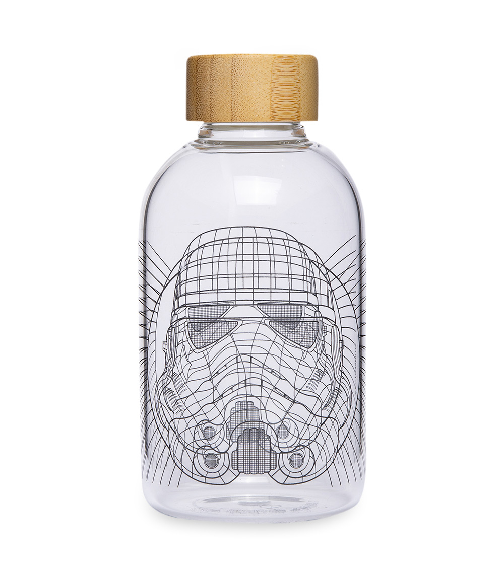 STAR WARS Small Glass Bottle 620 ML