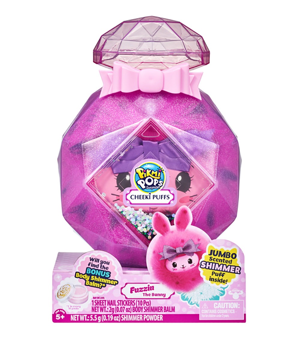 PIKMI CHK PUFFS (Large) Pack Fuzzin The Bunny Toy