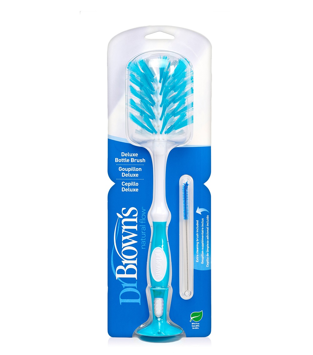 DR. BROWN'S Deluxe Bottle Brush Blue