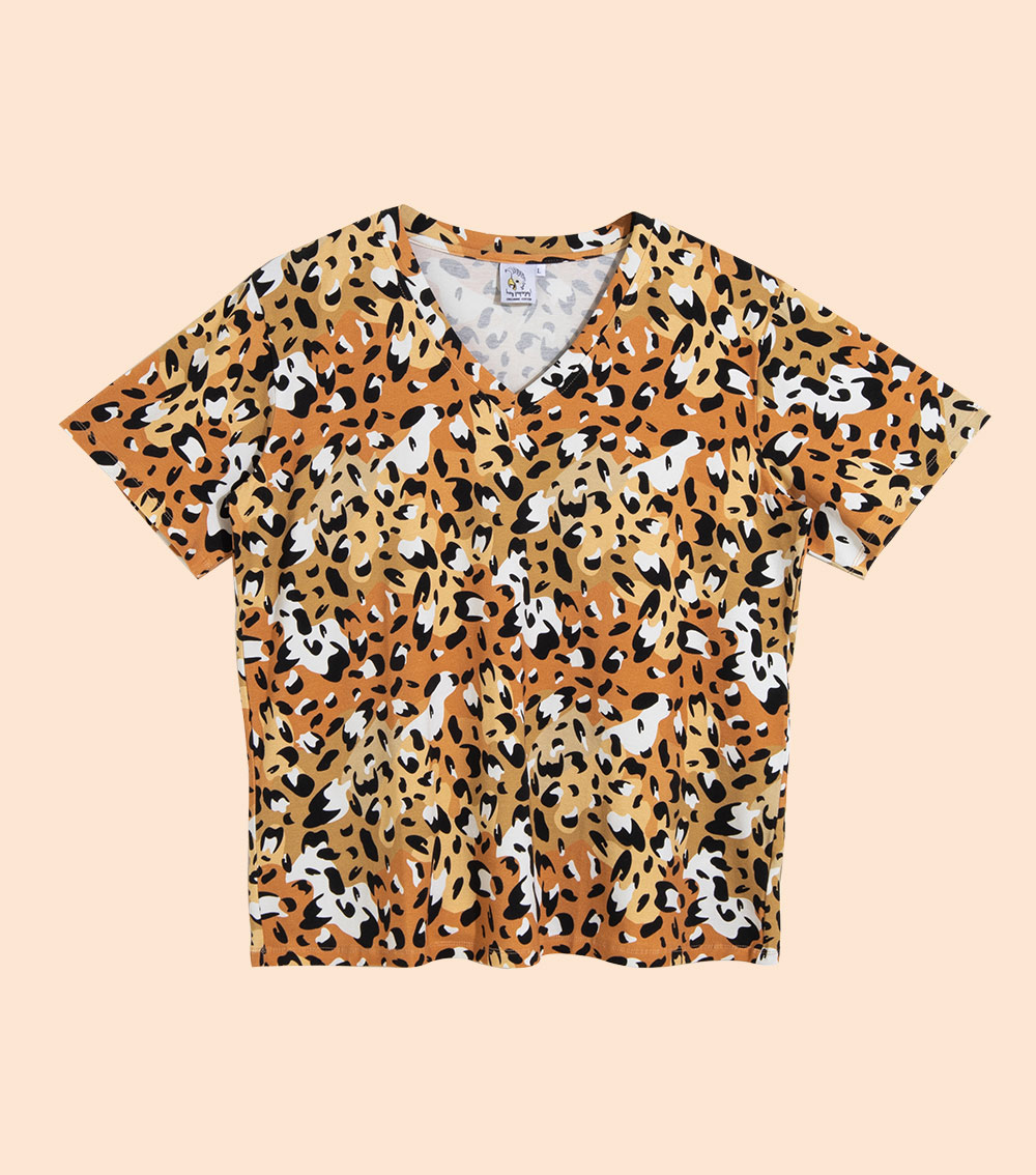 HEY POPINJAY Women's Jungle-Spots Amy T-Shirt