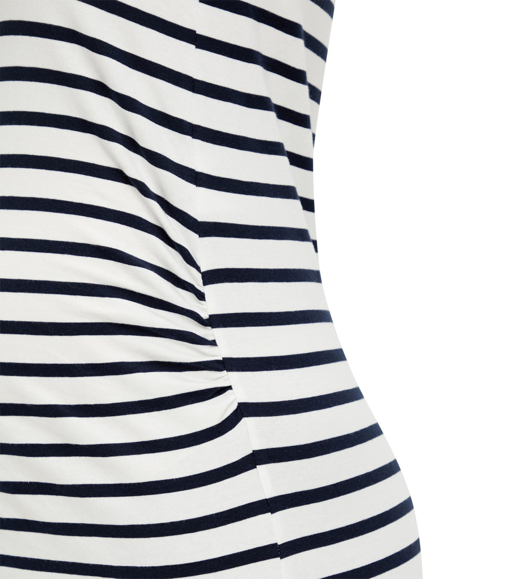 MAMALICIOUS Striped Maternity Maxi Dress