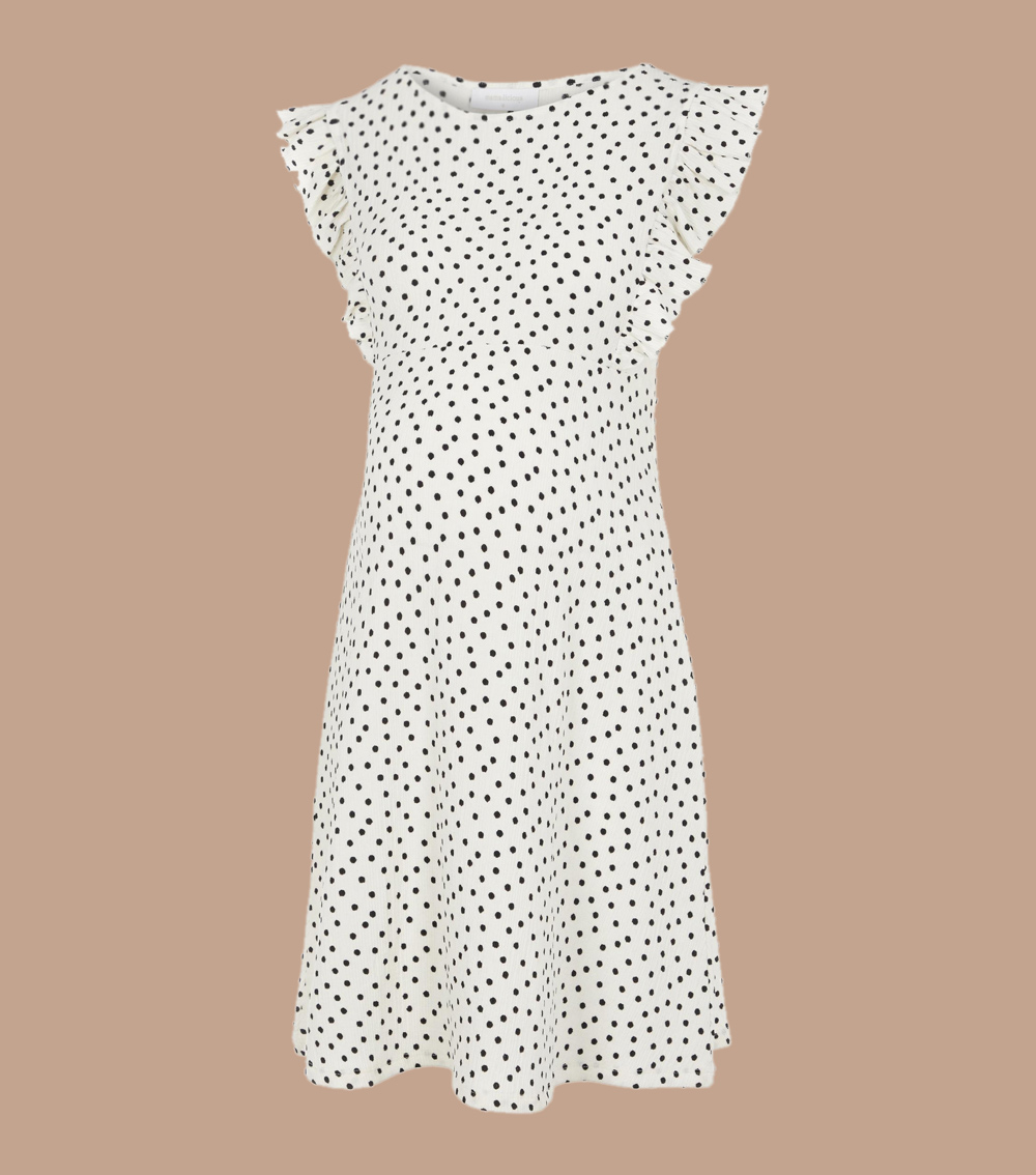 MAMALICIOUS Polka Dots Maternity Dress