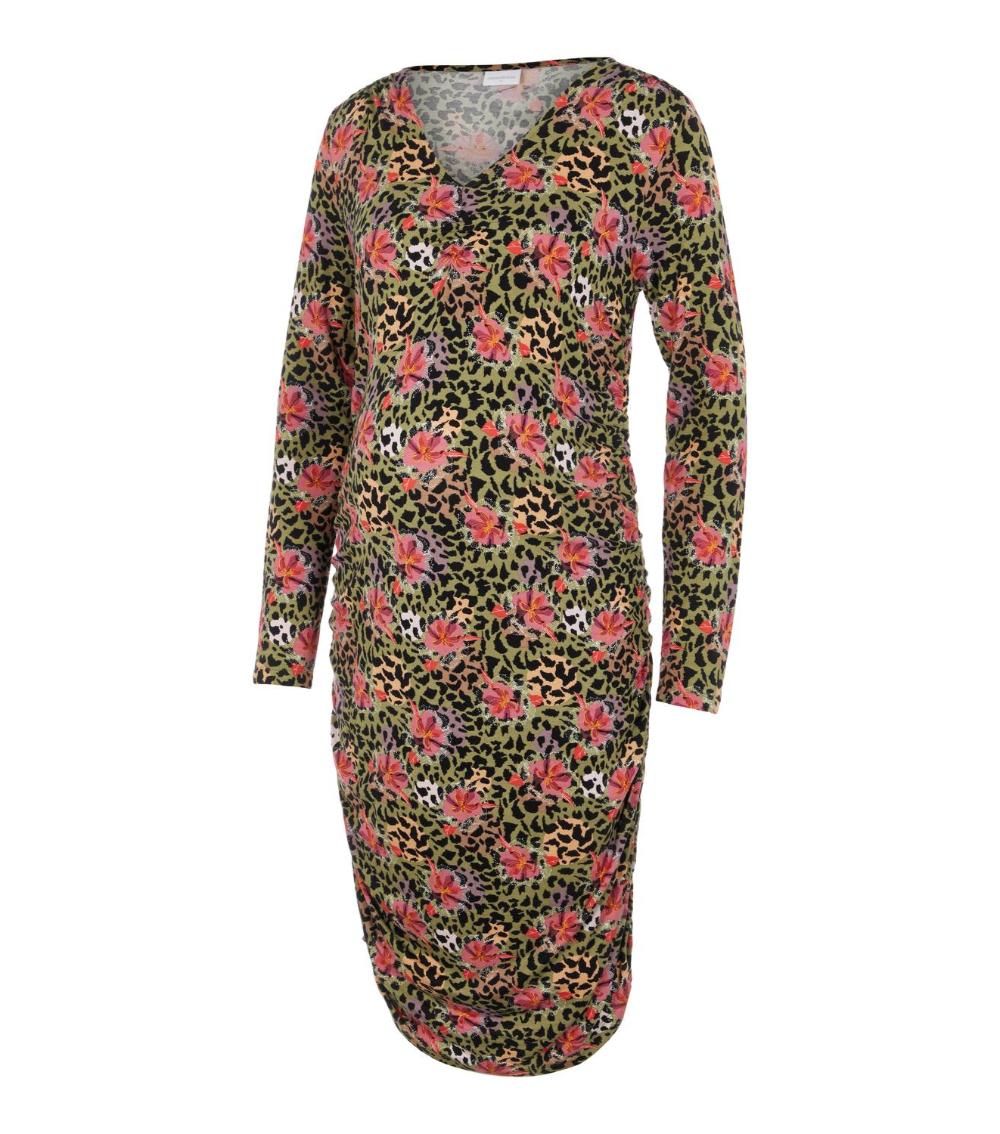 MAMALICIOUS Floral Maternity Dress