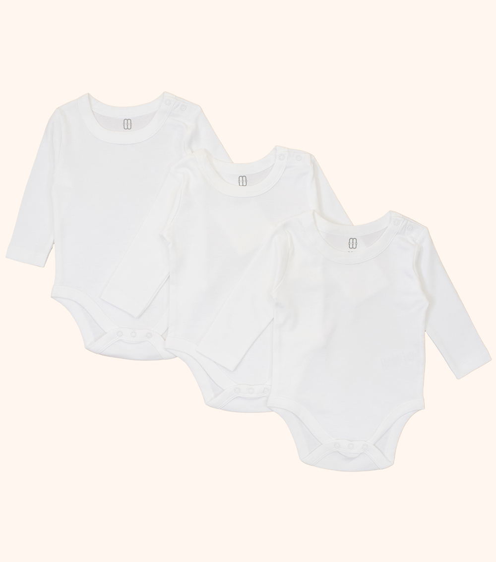 MOMSTORE 3-Piece Full-Sleeve Bodysuit Set