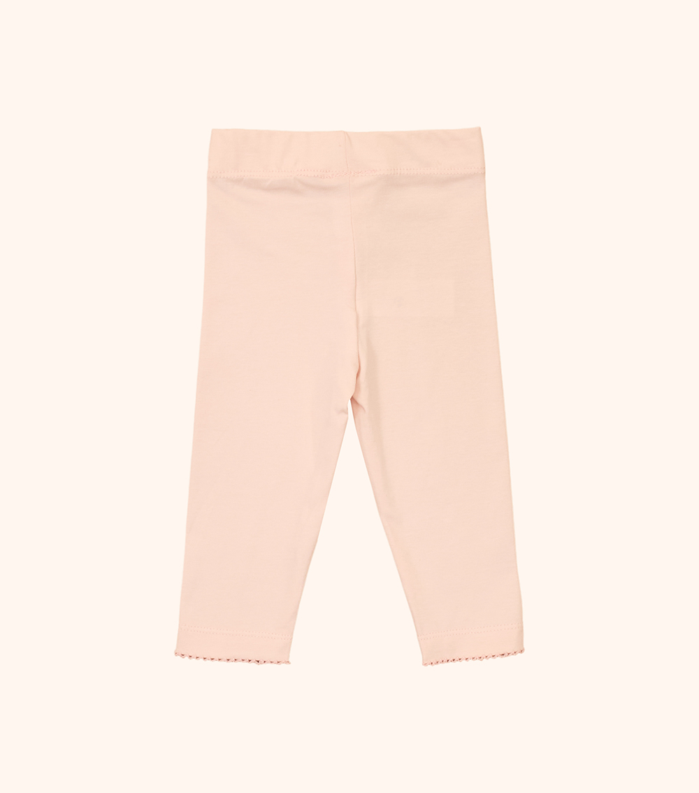 MOMSTORE Scallop-Detailed Leggings