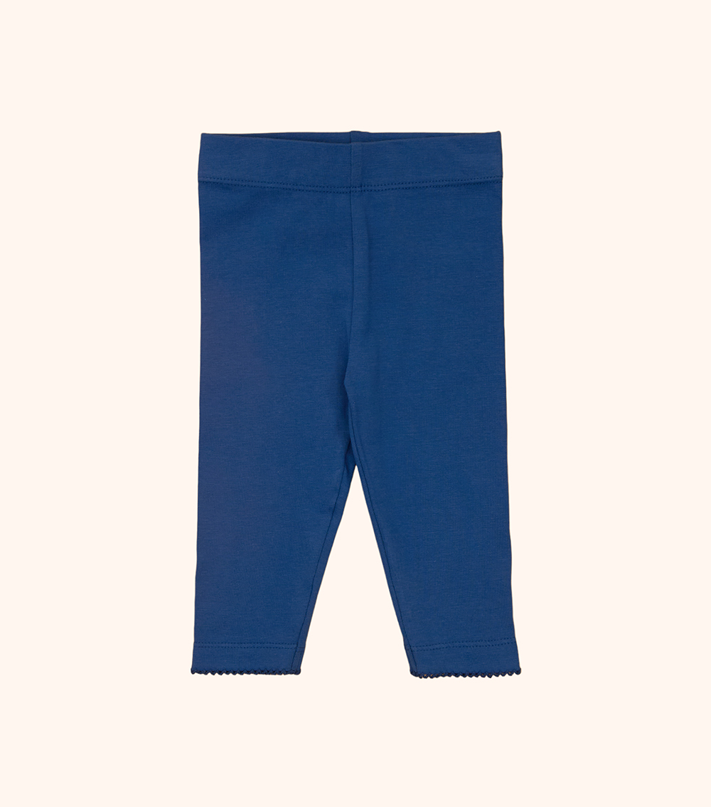 MOMSTORE Blue Elasticated Waistband Leggings