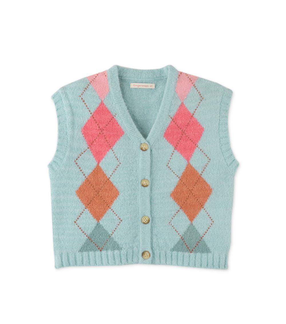 Carter's GINGERSNAP Geometric-Patterned Gillet