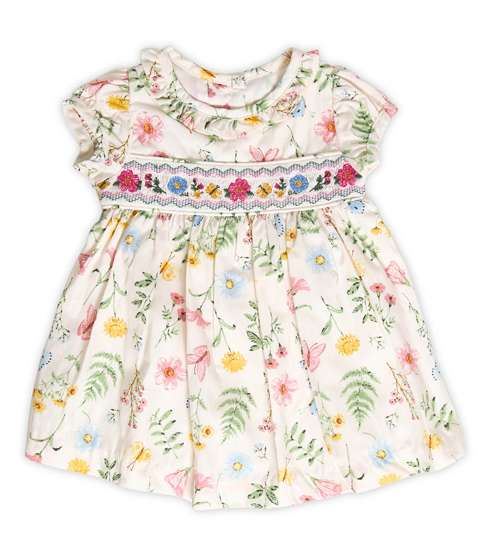 BONNIE BABY 1-Piece Floral Print Dress