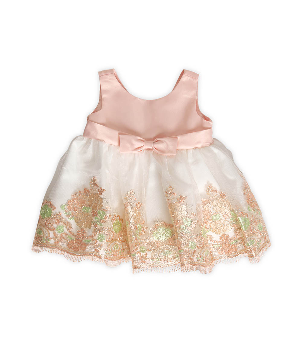 BONNIE BABY 1-Piece Floral Pattern Polyester Dress