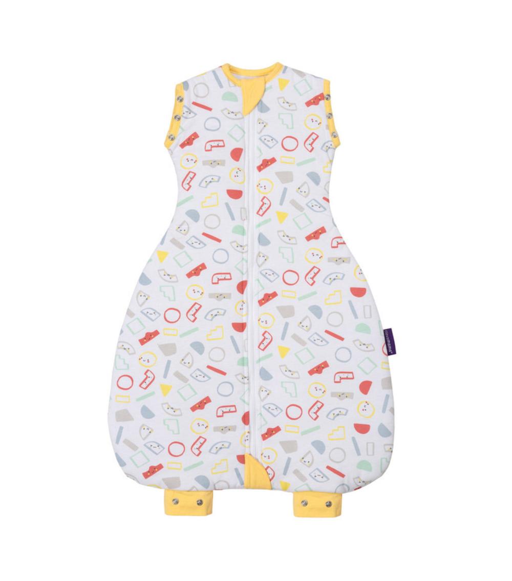 CLEVAMAMA 3-In-1 All-Over Print Tog Nite Romper