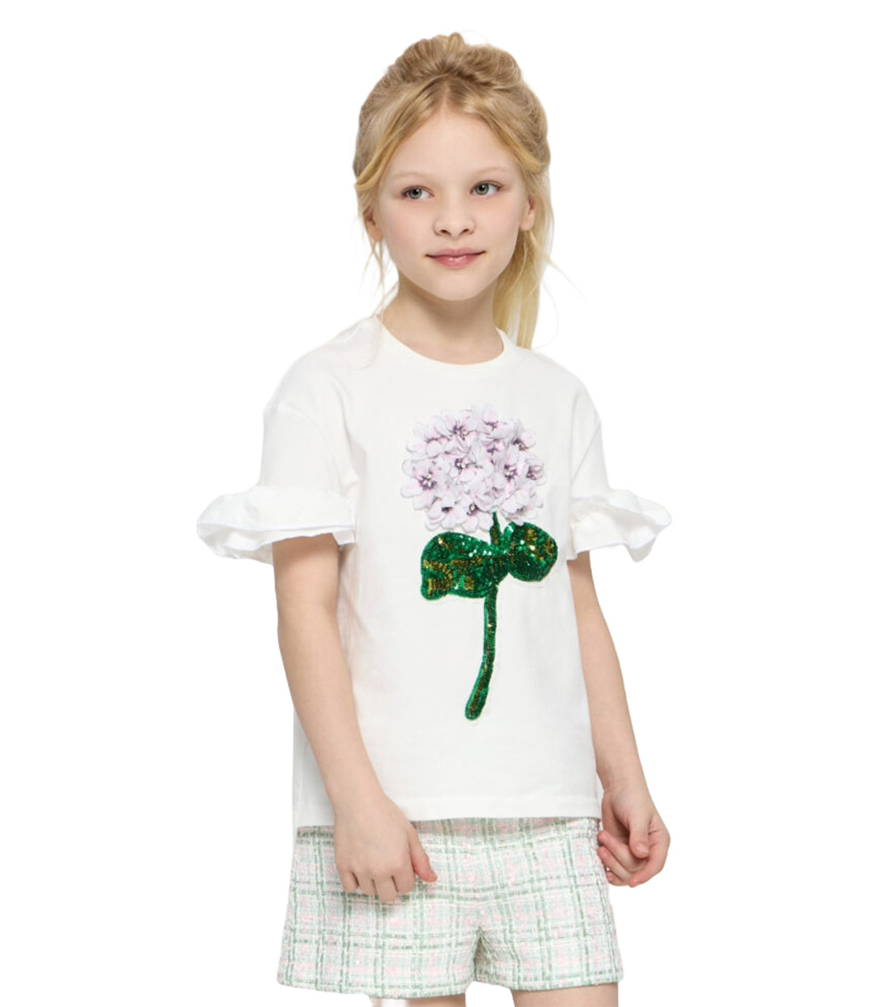 Choupette 3D Floral T-Shirt