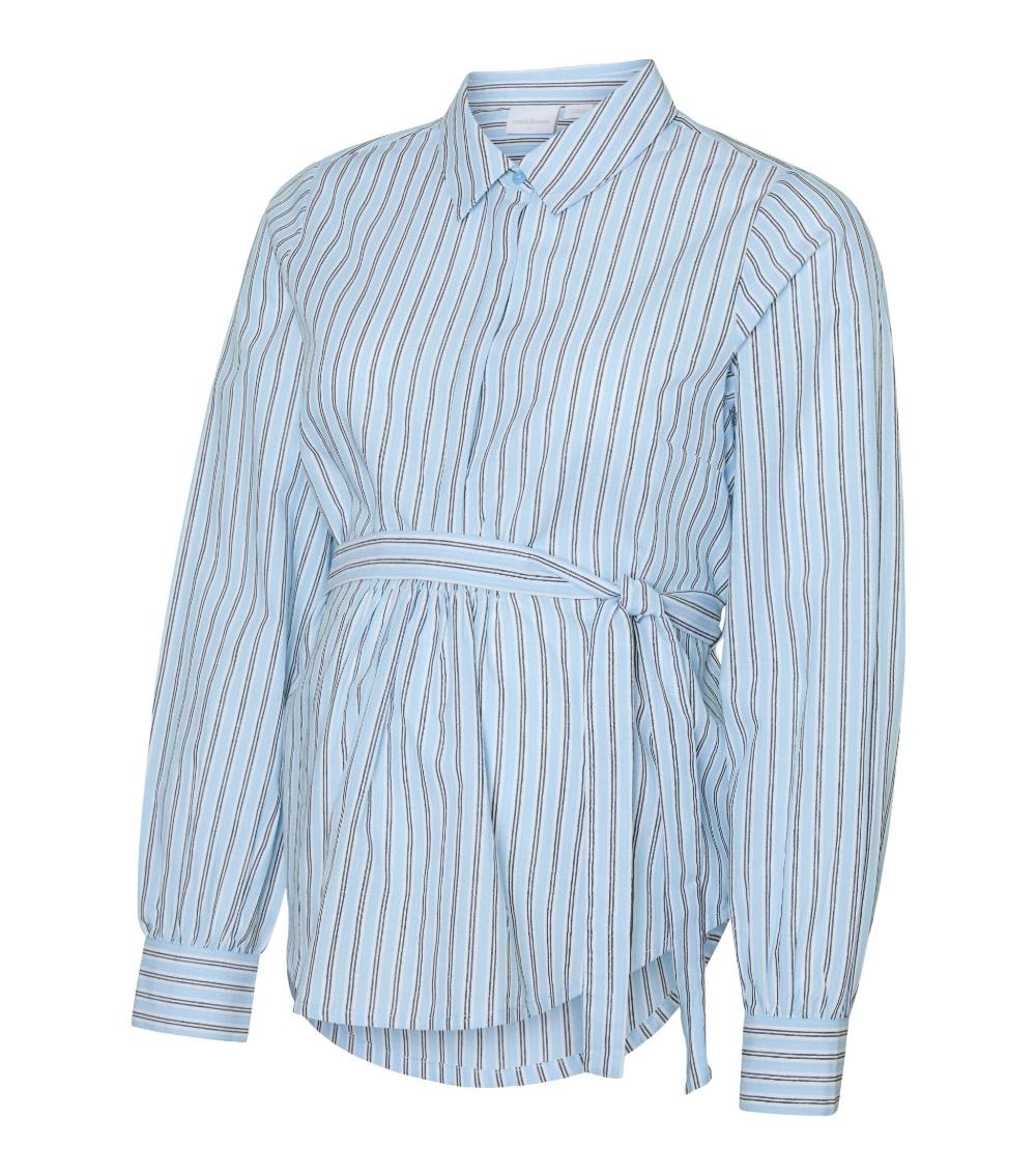 MAMALICIOUS Striped Long-Sleeve Shirt