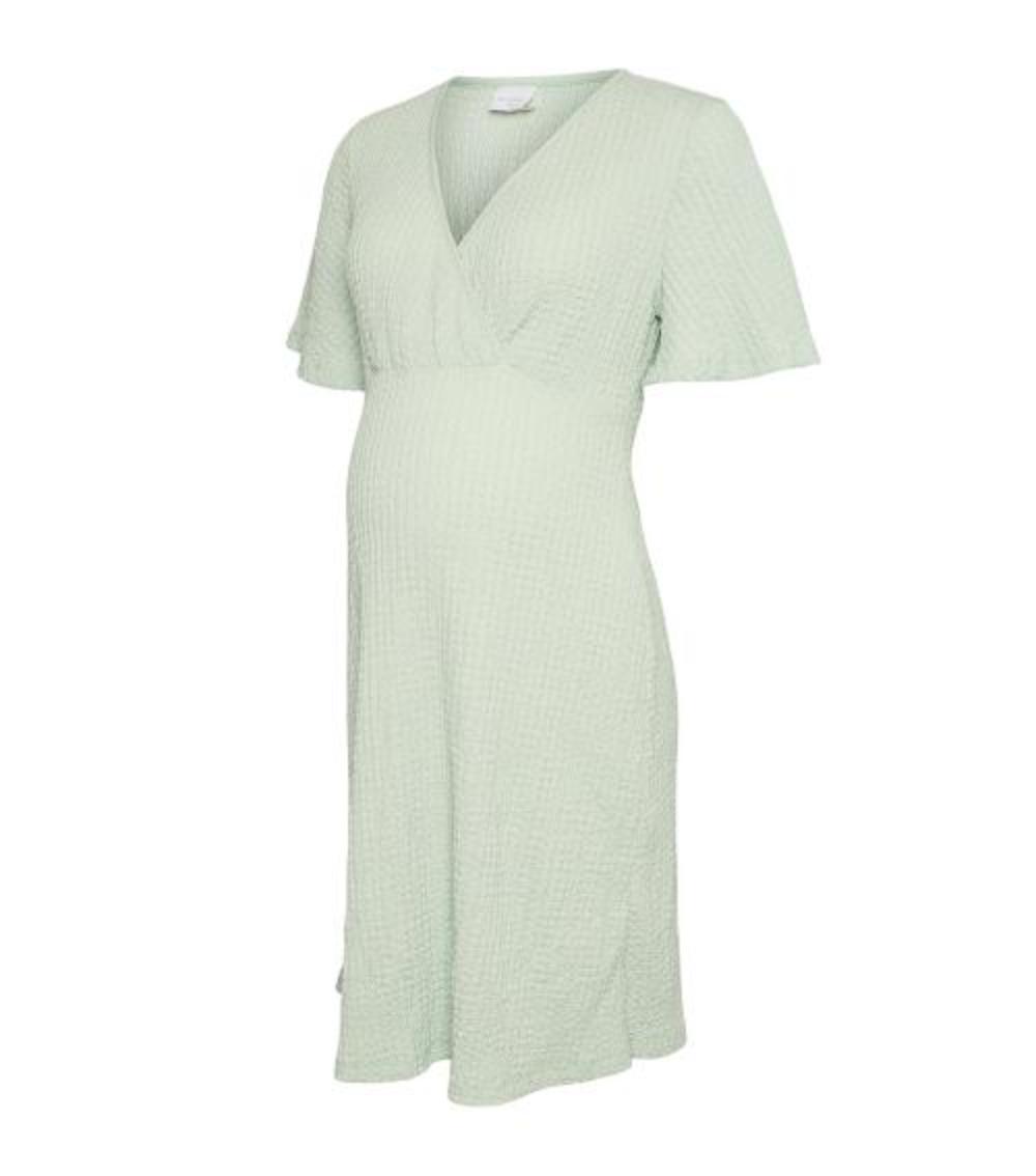 MAMALICIOUS V-Neck Maternity Dress