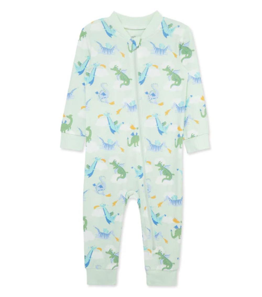 LITTLE ME Dragon Printed Pyjamas