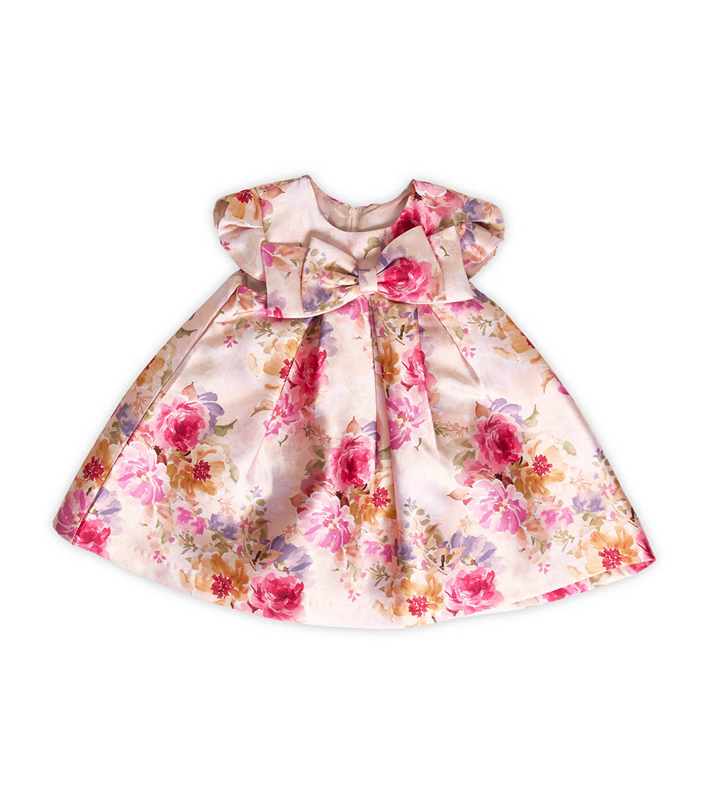 BONNIE BABY Floral Print Party Dress