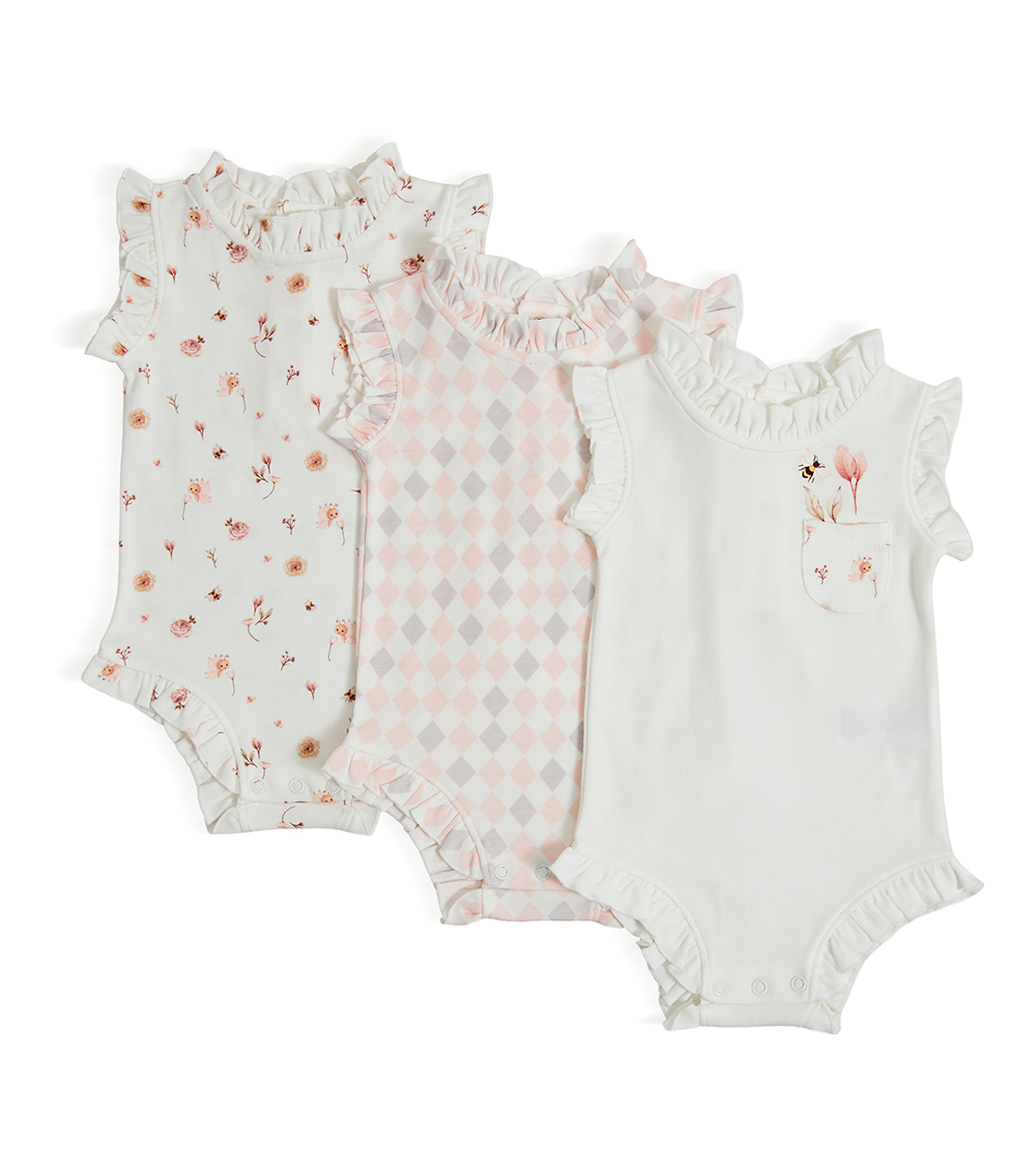 MOMSTORE Bodyvest Set of 3, Multicolor