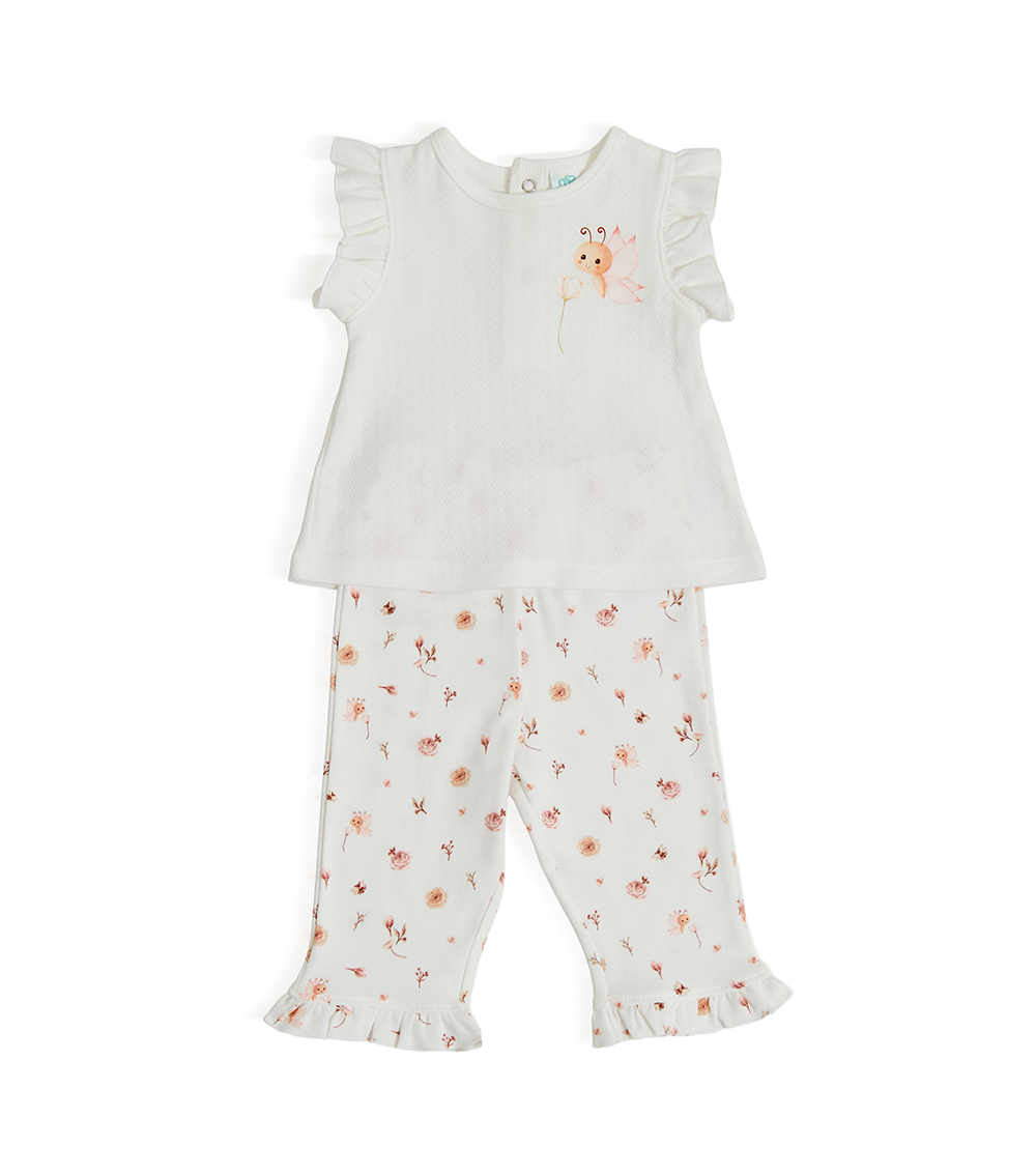 MOMSTORE 2-Piece Top and Pant, Multicolor